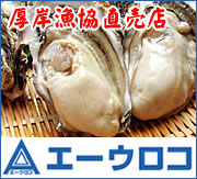 北海道厚岸（あっけし）漁業協同組合直売店　エーウロコ
