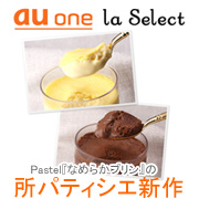au one la Select(ラ・セレクト) 所パティシエのフローズンプリン