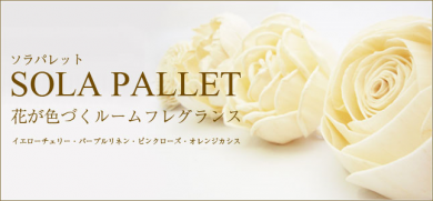 【アロマレガーロ】SOLA PALLET ソラパレット ブルーミングディフューザ