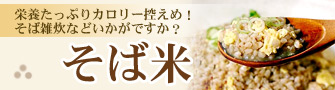 【越前そばの里】そば米
