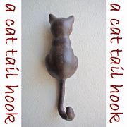 インテリア雑貨エリーゼ 可愛い猫フック♪うしろ姿がたまらない。。。モニター募集!