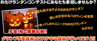 全国の皆様に自慢しちゃおう！ハロウィンかぼちゃコンテスト『最北の海鮮市場』