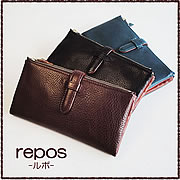 【C COMPANY】　イタリアンレザーを贅沢に使った大容量の長財布
