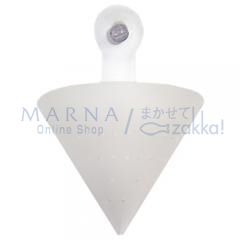 キッチンガーデン たためる水切り三角ポット大(ホワイト)