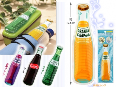飲んじゃダメだよ! スリムな保冷剤