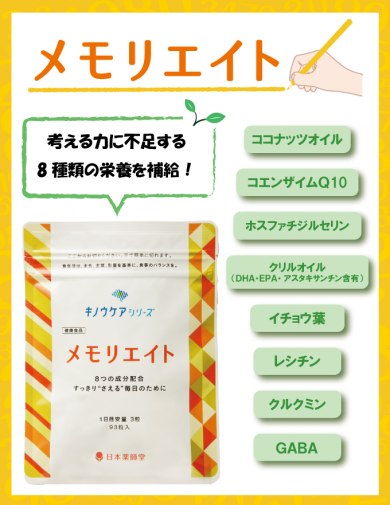 ~記憶の栄養！いつまでも考える習慣と聡明な毎日を送りたいあなたに~