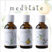 ◆自然本来の精油の香り◆meditate(メディテイト) ボディオイル