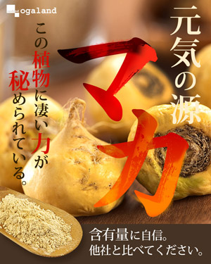 年齢に負けない元気を応援！がんばるアナタに「マカ粒」