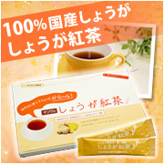 サンワ食研株式会社【しょうが紅茶】