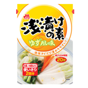 マルトモ株式会社 「浅漬けの素ゆず風味」