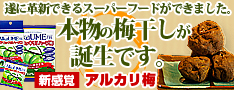 アルカリ梅でアルカリ性ダイエット