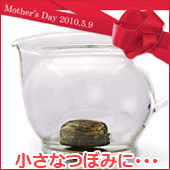 母の日ギフト人気ナンバー1▼カーネーションの花咲く魔法のお茶とポットセット