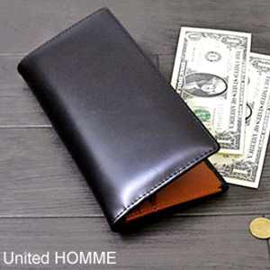 【財布の世界】United HOMME／ユナイテッドオム　コードバン長財布