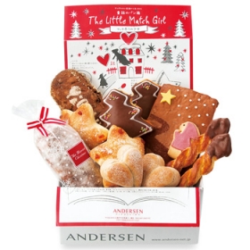 株式会社アンデルセンの取り扱い商品「童話のパン箱（マッチ売りの少女）」の画像