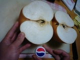 「大きな大きな梨が届きました❤」の画像