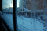 函館の街を車窓から。