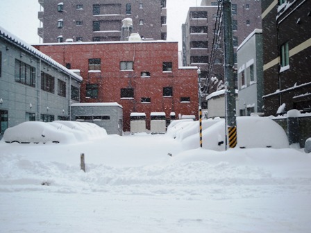 ２６年ぶりの大雪の中での路上教習ＩＮ新潟の画像（1枚目）