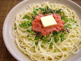 「たらこスパゲッティ」の画像