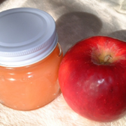 減農薬リンゴを使ってリンゴのプリザーブ