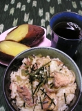 「秋刀魚の混ぜご飯」の画像