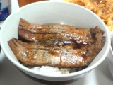 「昨日の夕ご飯に食べました～！さんま丼、おいしすぎ！！」の画像