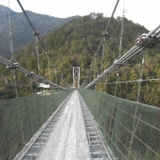 十津川の吊り橋