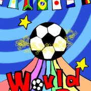「お祭りをイメージしてみました♪」ワールドカップ応援！ 「サッカーのイラスト画像」 投票コンテスト開催中！の投稿画像
