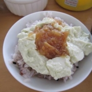 とろふわ豆腐丼なめたけのせ