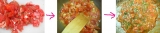 「ミニオクラ＆ミニアスパラのチーズ肉巻き　トマトバジルソース添え」の画像（6枚目）