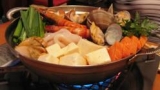 ピリ辛海鮮鍋で暑気払いの画像（1枚目）