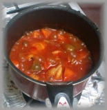 「野菜のトマトケチャップ煮 」の画像