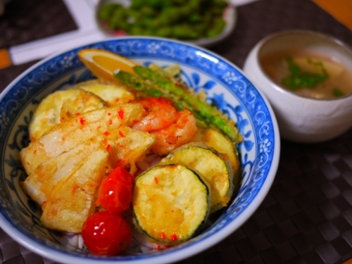 エスニック風の天丼♪の画像（1枚目）