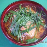 ★安岡ネギたっぷりのにゅうめん★