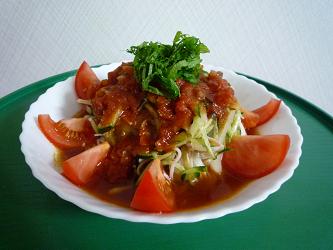 トマトのサラダ素麺の画像（1枚目）