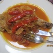 「鶏肉のバスク風煮込み」【第3弾】料理自慢集まれ!!レシピを紹介して、高級トマトジュースをGETしよう♪の投稿画像