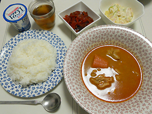 スープカレーセットを楽しみました☆の画像（1枚目）