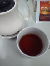 口コミ：アフリカつばき茶飲んでみました☆の画像（1枚目）