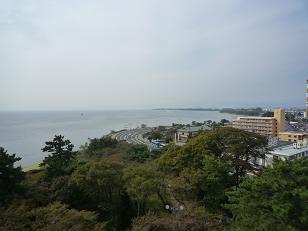 ◆長浜城から見た琵琶湖◆の画像（1枚目）