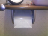 口コミ：トイレットペーパーで折り紙の画像（2枚目）