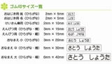 口コミ：新入学に便利なお名前スタンプセットの画像（5枚目）