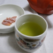 緑茶ときんかんの砂糖煮