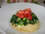 トマトと野菜の冷製カッペリーニ