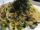 冷たいパスタ