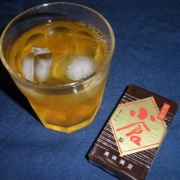 冷たい日本茶