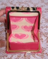 口コミ：☆お出かけには☆キュートなアニマルハートのお財布で☆の画像（3枚目）