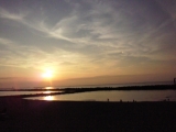 「日本海の夕日」の画像（1枚目）