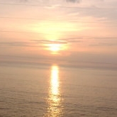 「朝焼け」【クリンスイ】～水のある風景～　写真テーマ「海」の投稿画像
