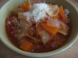 「トマトスープご飯」の画像（1枚目）