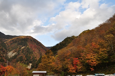 紅葉～平湯温泉に行く途中の山々～の画像（1枚目）