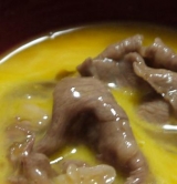 口コミ：本当に歯がいらないのね～！神戸元町辰屋の神戸牛すき焼き肉の画像（1枚目）